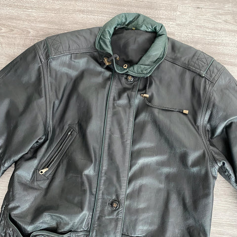 MANTEAU VINTAGE EN CUIR