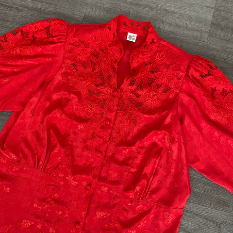 blouse autrichienne vintage.TFT Vintage shop