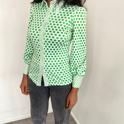 CHEMISE VINTAGE À POIS