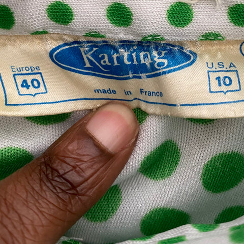 CHEMISE VINTAGE À POIS