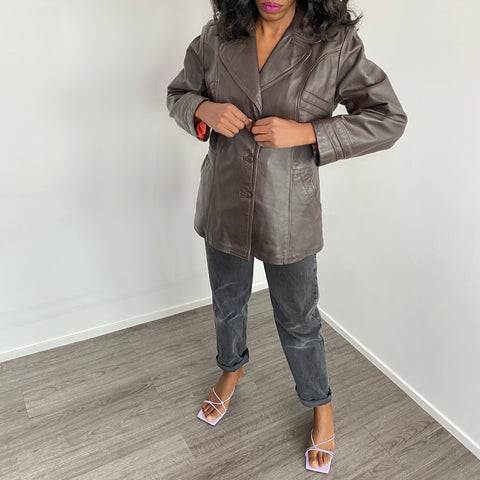 VESTE VINTAGE EN CUIR