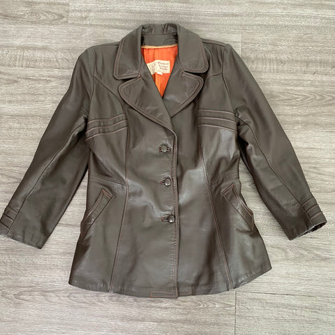 VESTE VINTAGE EN CUIR