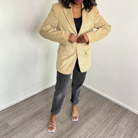 BLAZER VINTAGE EN VELOURS
