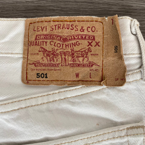 SHORT EN JEAN LEVI'S 501 W32/34L