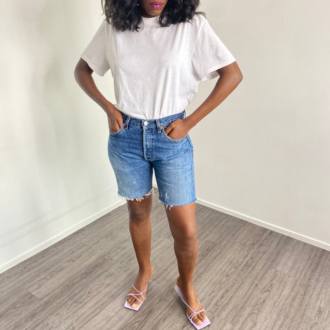 SHORT EN JEAN VINTAGE LEVI'S 501 - TFT VINTAGE SHOP