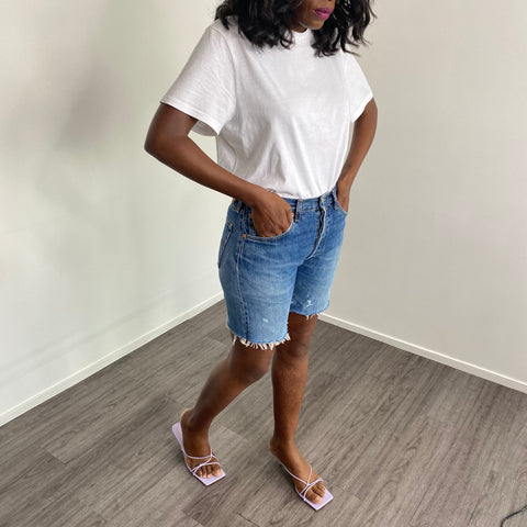 SHORT EN JEAN VINTAGE LEVI'S 501 - TFT VINTAGE SHOP