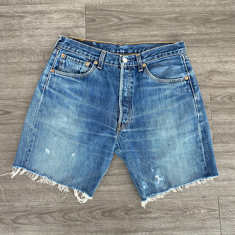 SHORT EN JEAN VINTAGE LEVI'S 501 - TFT VINTAGE SHOP