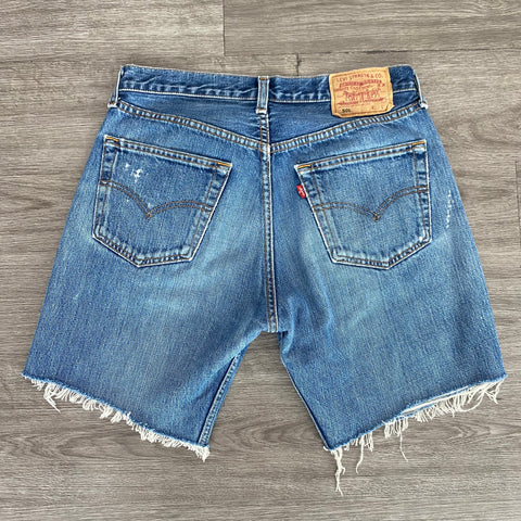 SHORT EN JEAN VINTAGE LEVI'S 501 - TFT VINTAGE SHOP