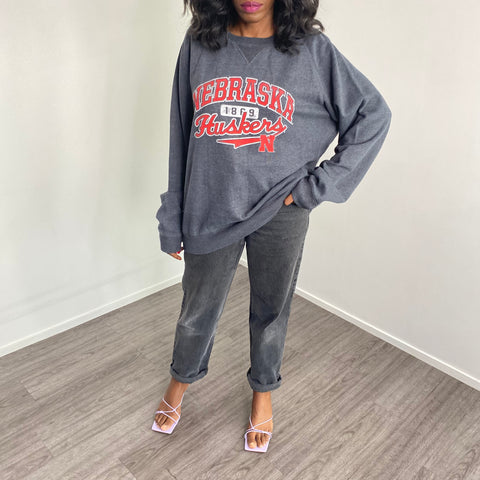 sweatshirt université americaine vintage.TFT Vintage shop