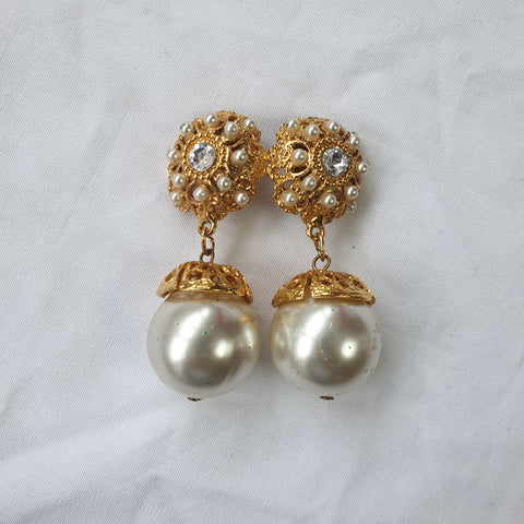 Boucles d'oreilles clips - TFT VINTAGE SHOP