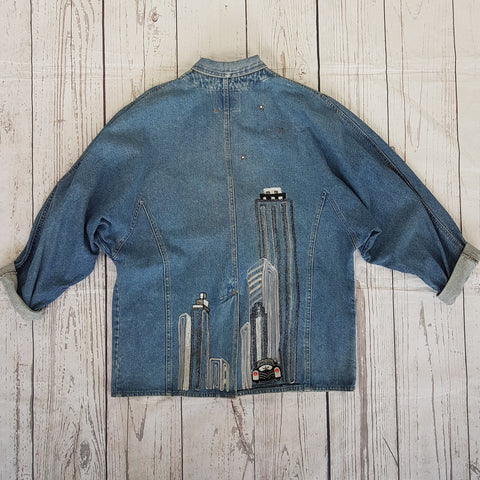 Veste en jean vintage-TFT VINTAGE SHOP
