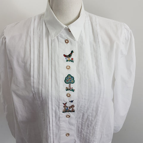 Blouse Autrichienne vintage - TFT VINTAGE SHOP