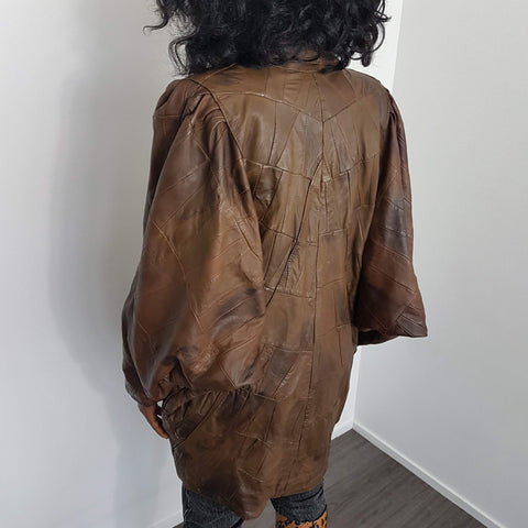 TFT VINTAGE SHOP - Veste en cuir vintage