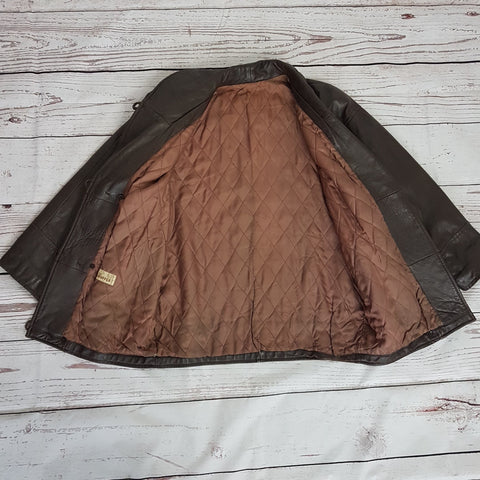 TFT VINTAGE SHOP- Manteau en cuir