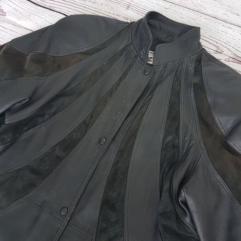 Manteau en cuir vintage - TFT VINTAGE SHOP