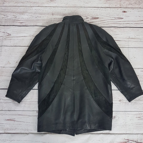Manteau en cuir vintage - TFT VINTAGE SHOP