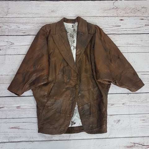 TFT VINTAGE SHOP - Veste en cuir vintage