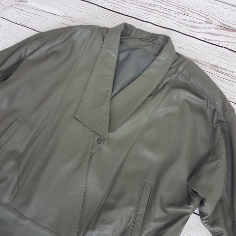 TFT VINTAGE - veste en cuir vintage
