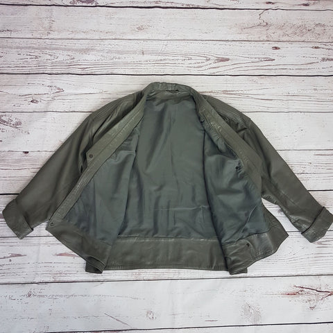 TFT VINTAGE - veste en cuir vintage