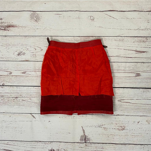 Jupe en cuir vintage.TFT Vintage Shop