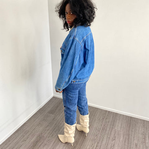 VESTE EN JEAN OVERSIZE