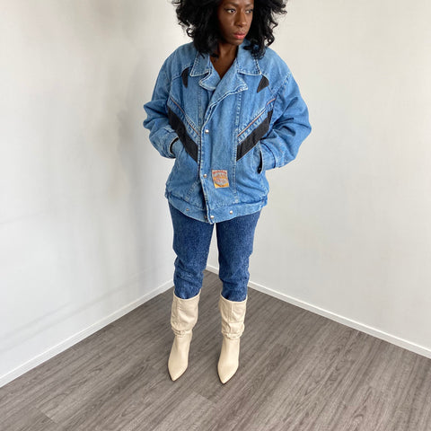Veste en jean vintage - TFT VINTAGE SHOP
