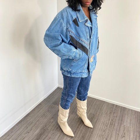 Veste en jean vintage - TFT VINTAGE SHOP