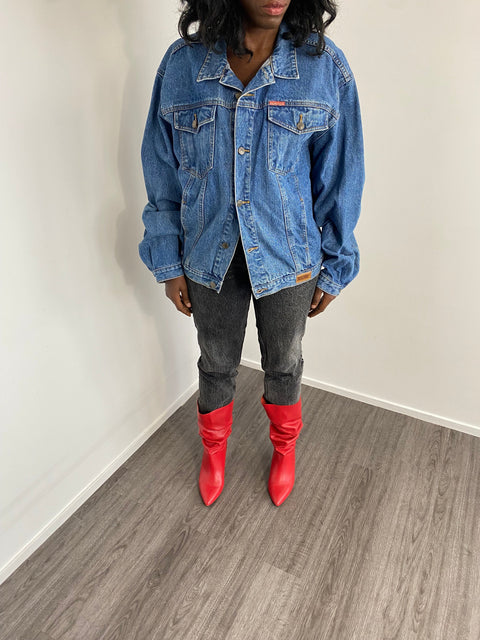 VESTE EN JEAN OVERSIZE