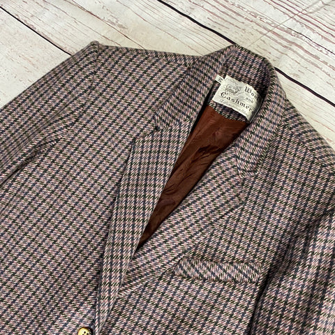TFT VINTAGE SHOP - Blazer prince de galles vintage