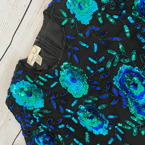 Top à sequins. TFT Vintage shop