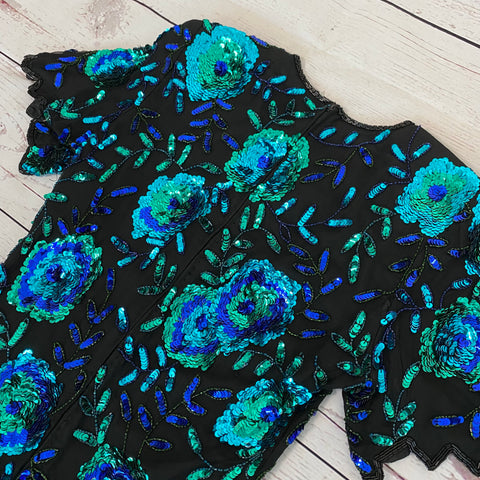 Top à sequins. TFT Vintage shop