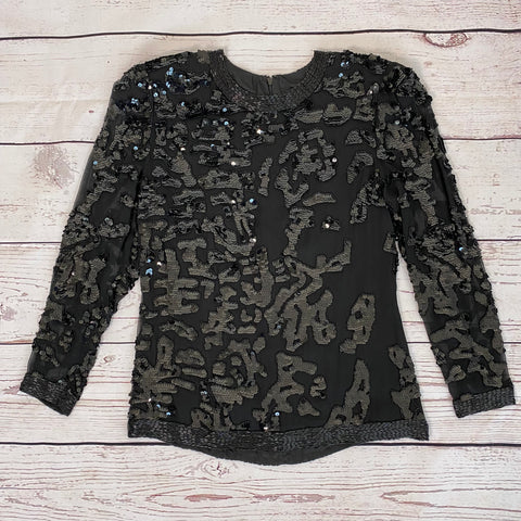 Top à sequins.TFT Vintage shop