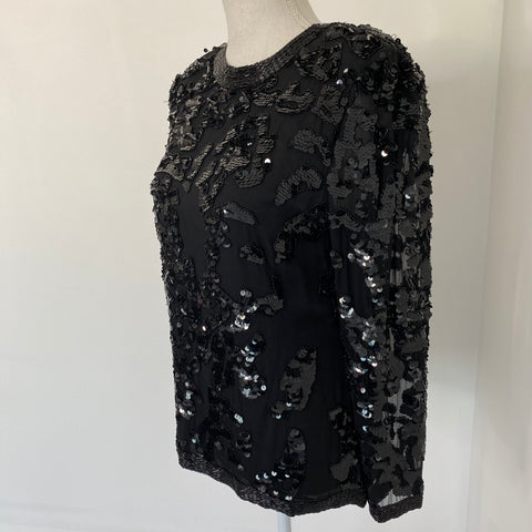 Top à sequins.TFT Vintage shop