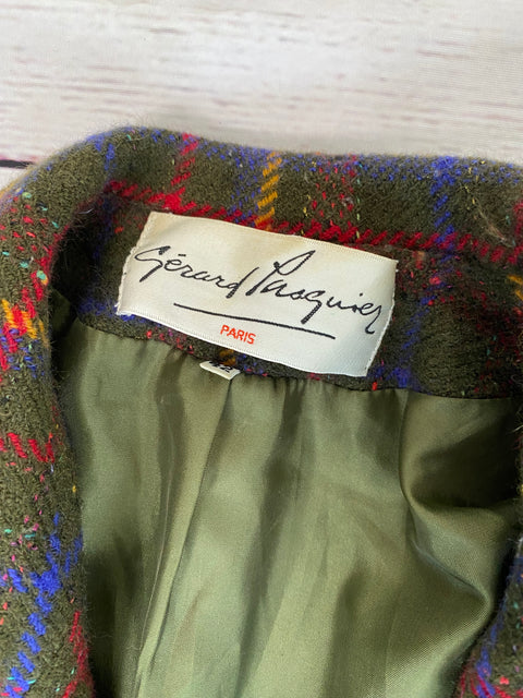 BLAZER VINTAGE À CARREAUX