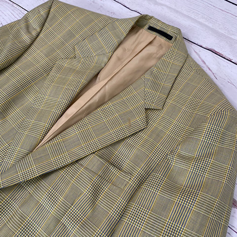 BLAZER VINTAGE À CARREAUX
