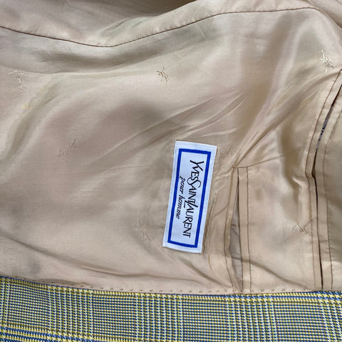 BLAZER VINTAGE À CARREAUX