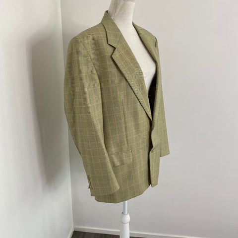 BLAZER VINTAGE À CARREAUX