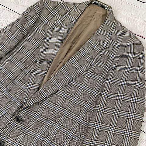 Blazer à carreaux vintage Valentino. TFT Vintage shop
