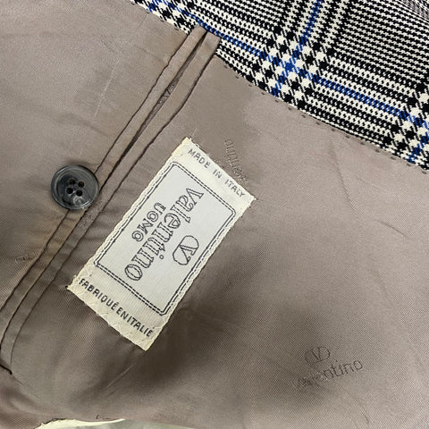 Blazer à carreaux vintage Valentino. TFT Vintage shop