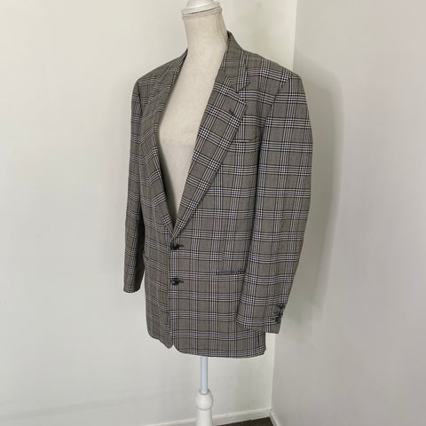 Blazer à carreaux vintage Valentino. TFT Vintage shop