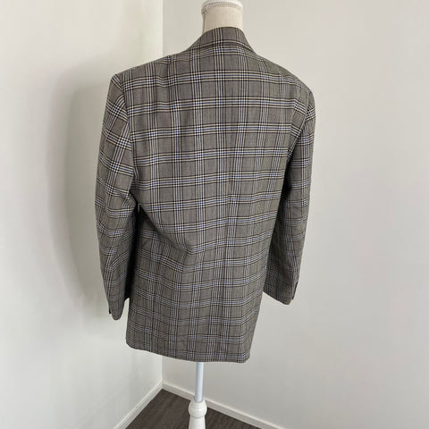 Blazer à carreaux vintage Valentino. TFT Vintage shop