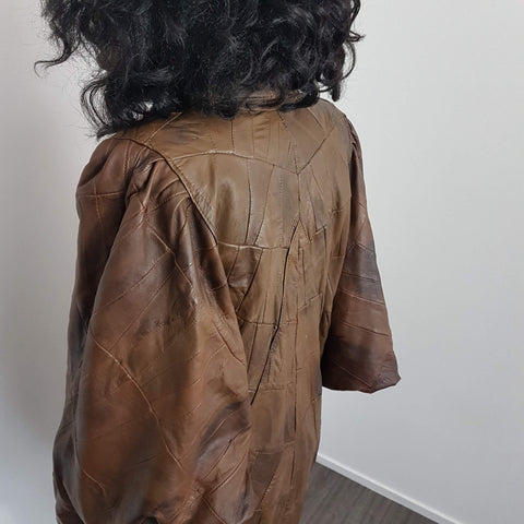 TFT VINTAGE SHOP - Veste en cuir vintage